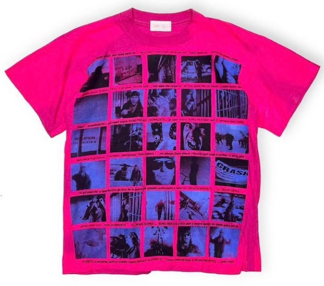 Vasco Rossi L Helter Skelter Band Short sleeves T-Shirt Vintage 90s