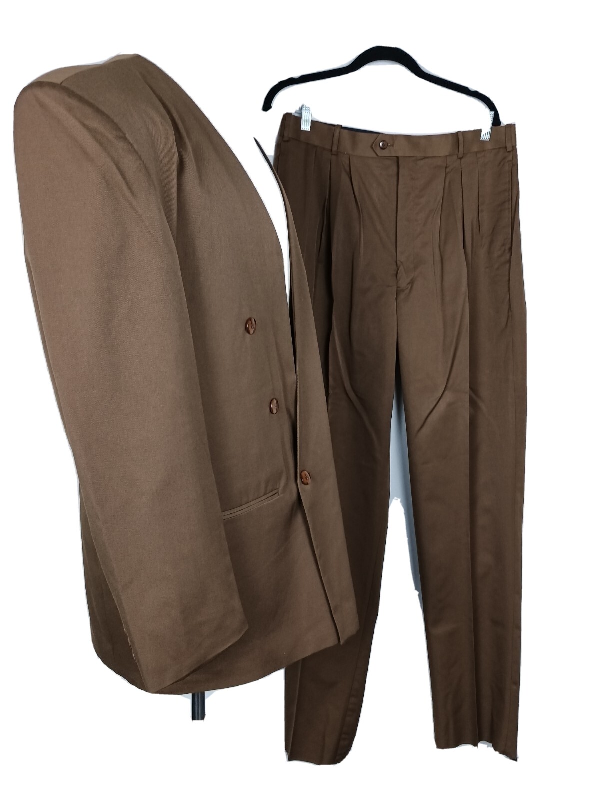 Pronti New Men’s Jacket 44R Pants 36in waist Inseam 36in Unhemmed Suit R