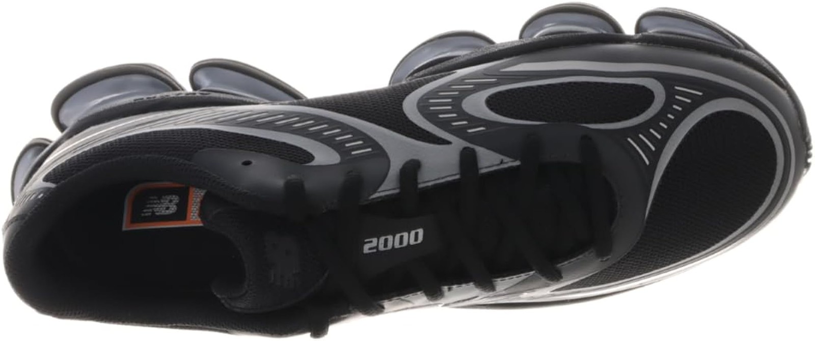 New Balance 2000 Sneakers, Black/Grey, 12.5 US Women/11 US Men – Black/Grey – 12