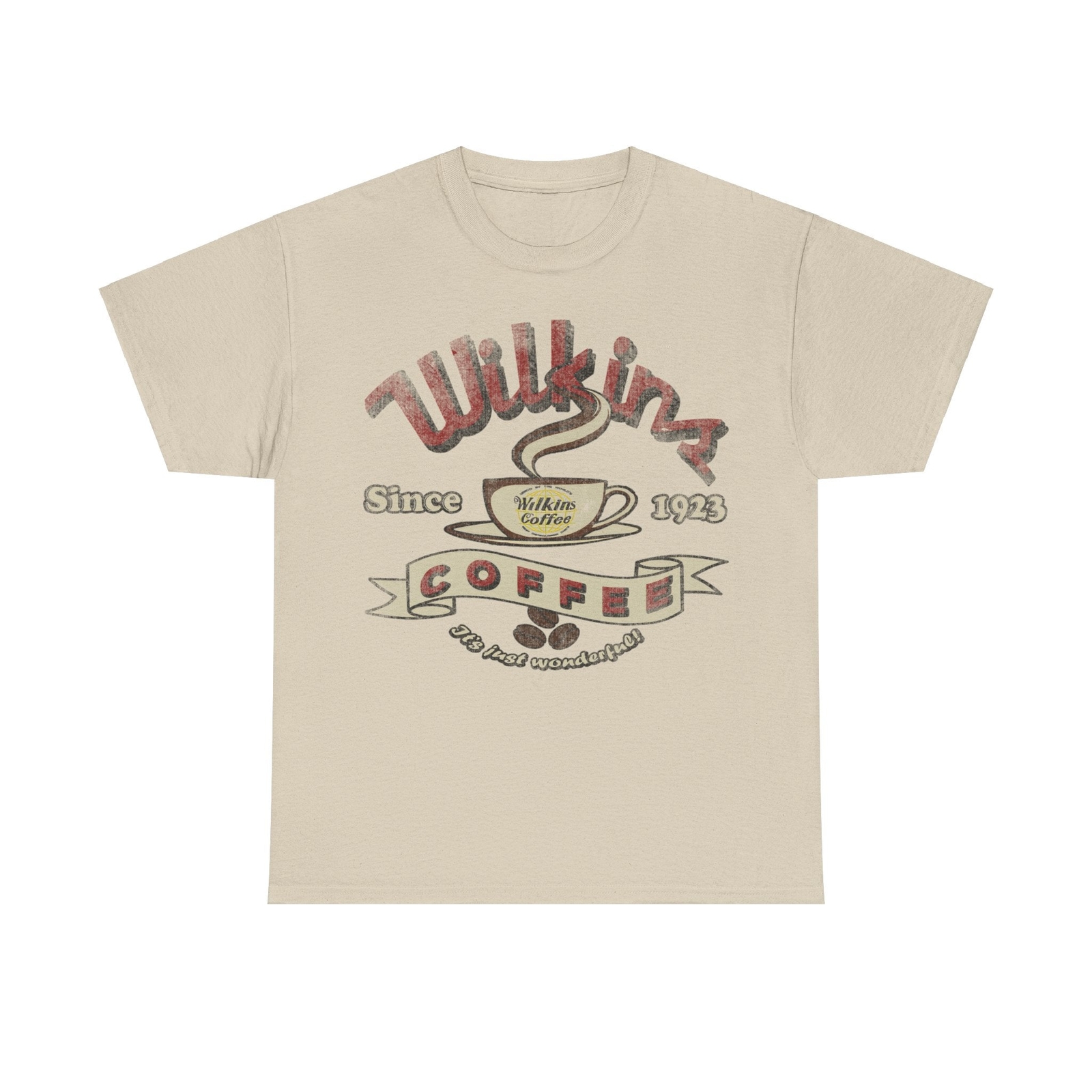 Wilkins Coffee 1923 Restaurant Nostalgic T-shirt