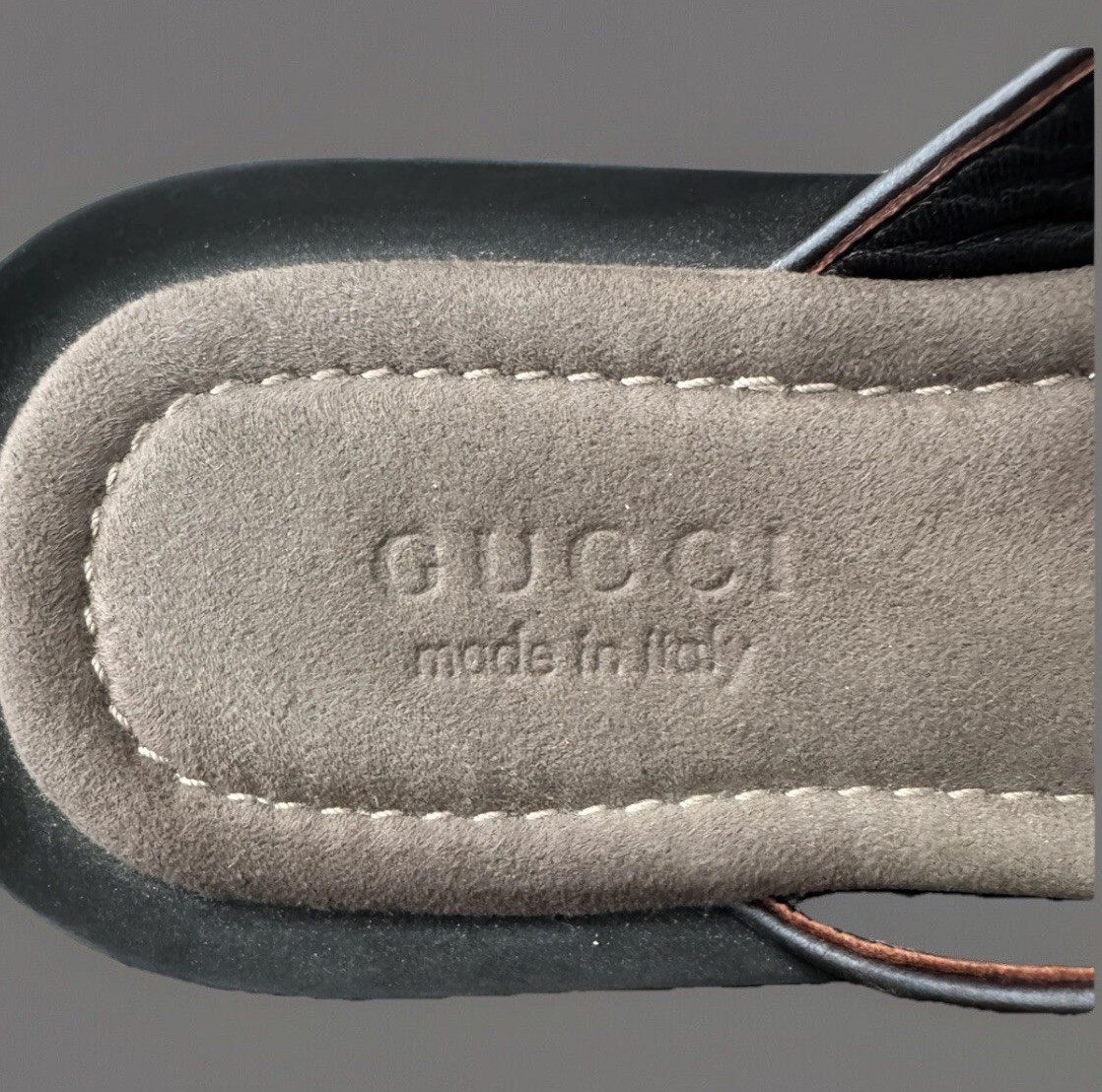 GUCCI Model number: 202762 27 GG Plus Sandals Flip Flops sz 9.5G