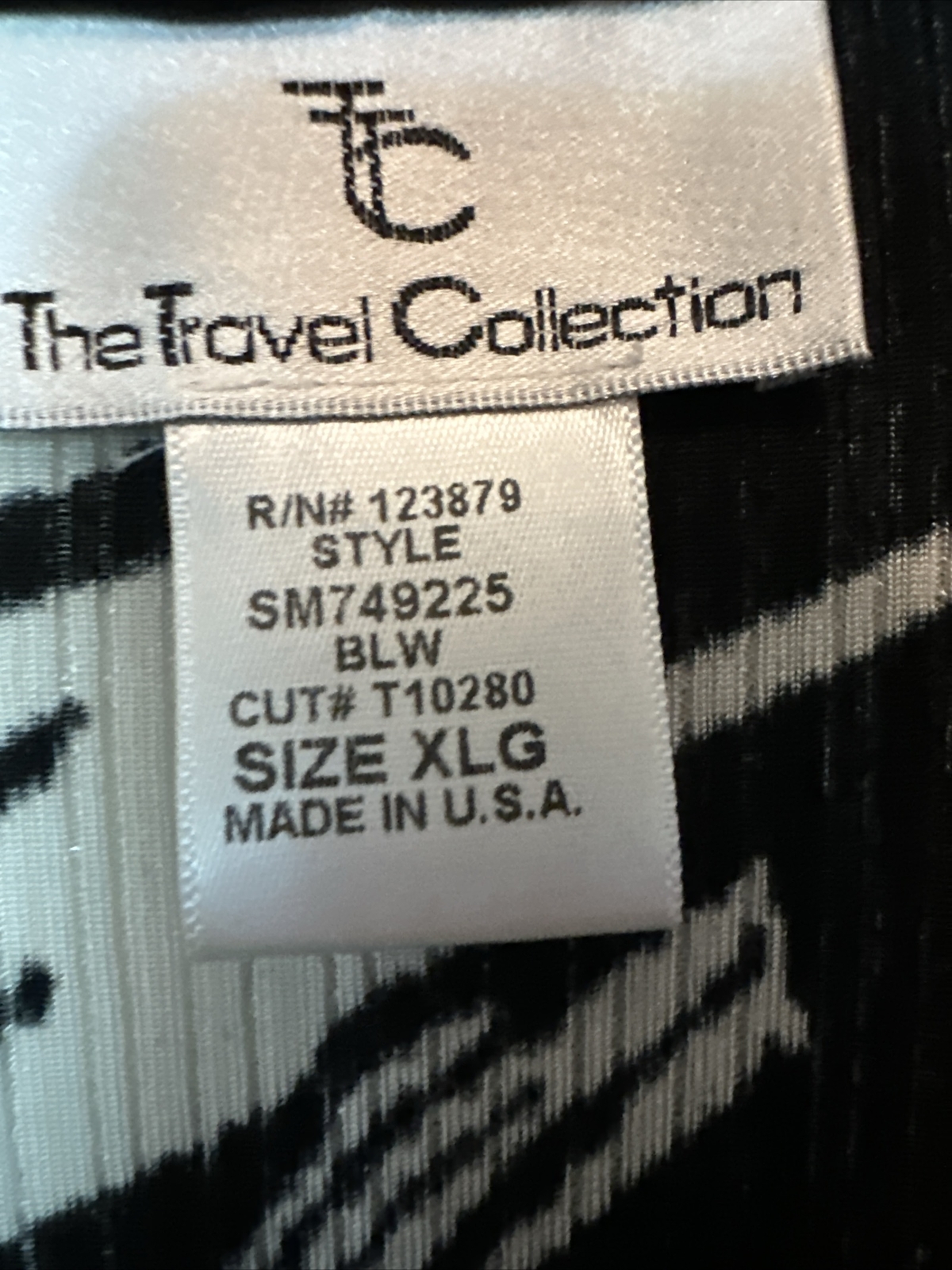 Travel Collection Slinky Shacket Cardigan XL Black Floral 3/4 Top Jacket Topper