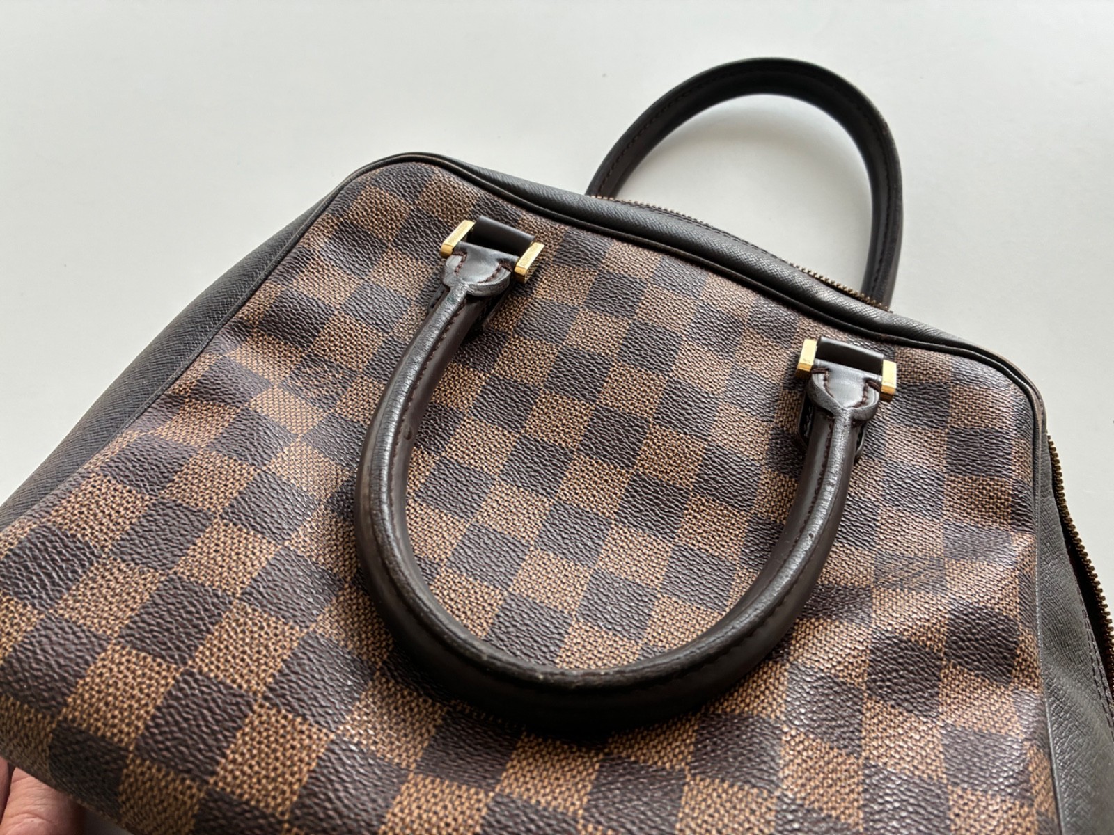 Louis Vuitton Damier Ebene Handbag – Authentic