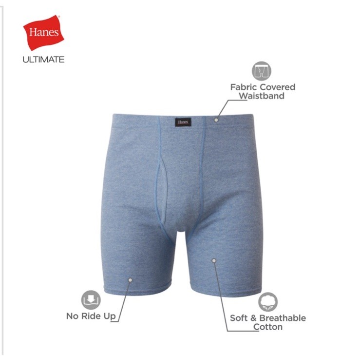Men’s Hanes BOXER BRIEFS 5 Pk Assorted Colors And Print /Choose your Size