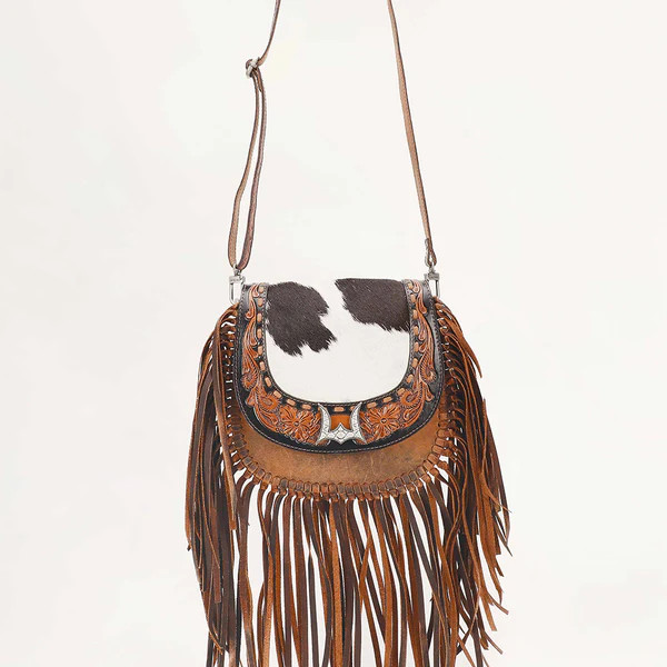 MYRA Loyal West Desert Dahlia Tassel Bag