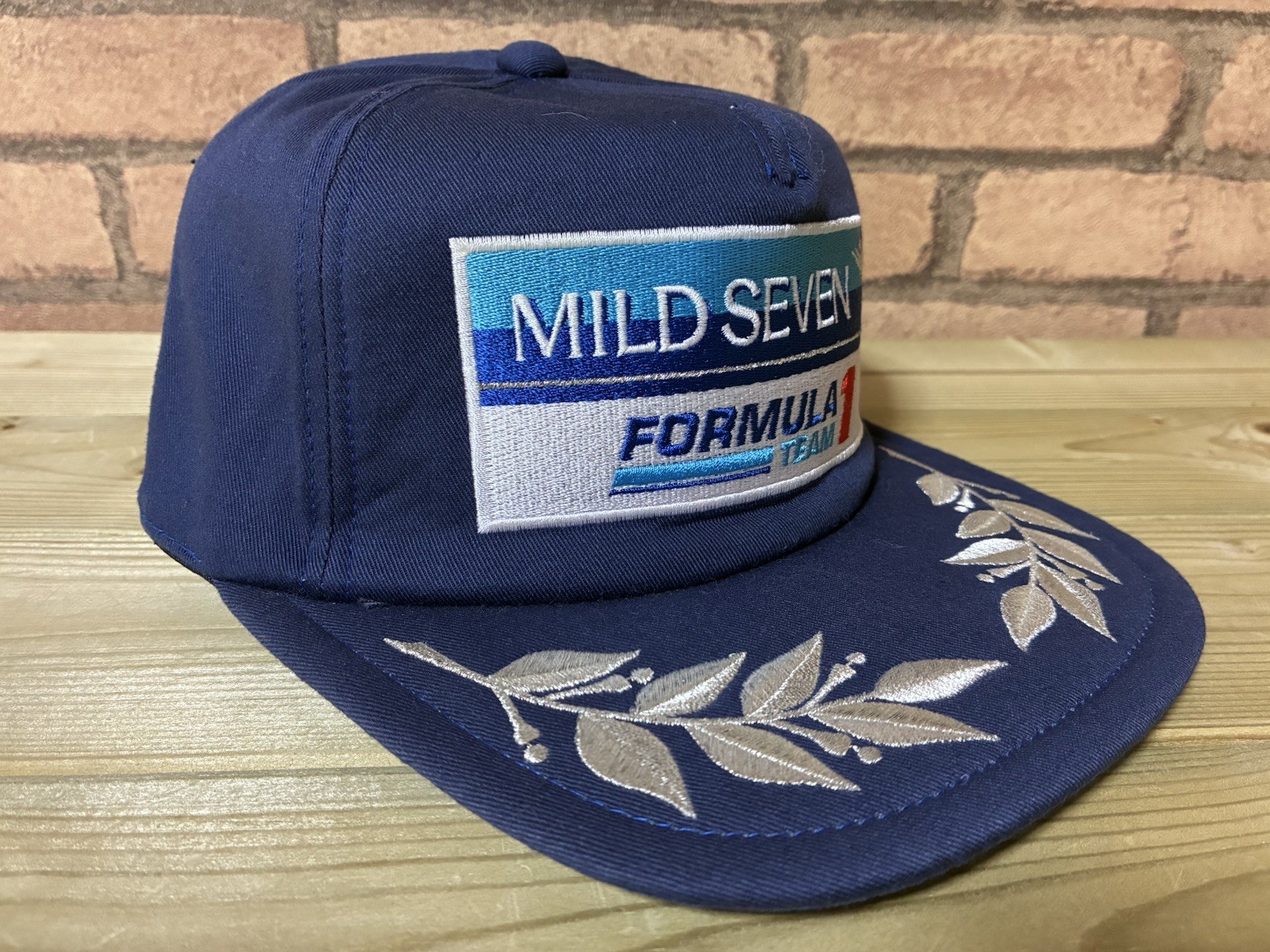 Mild Seven Formula 1 Racing Team Hat Cap One Size Blue Vintage 90’s Adjustable