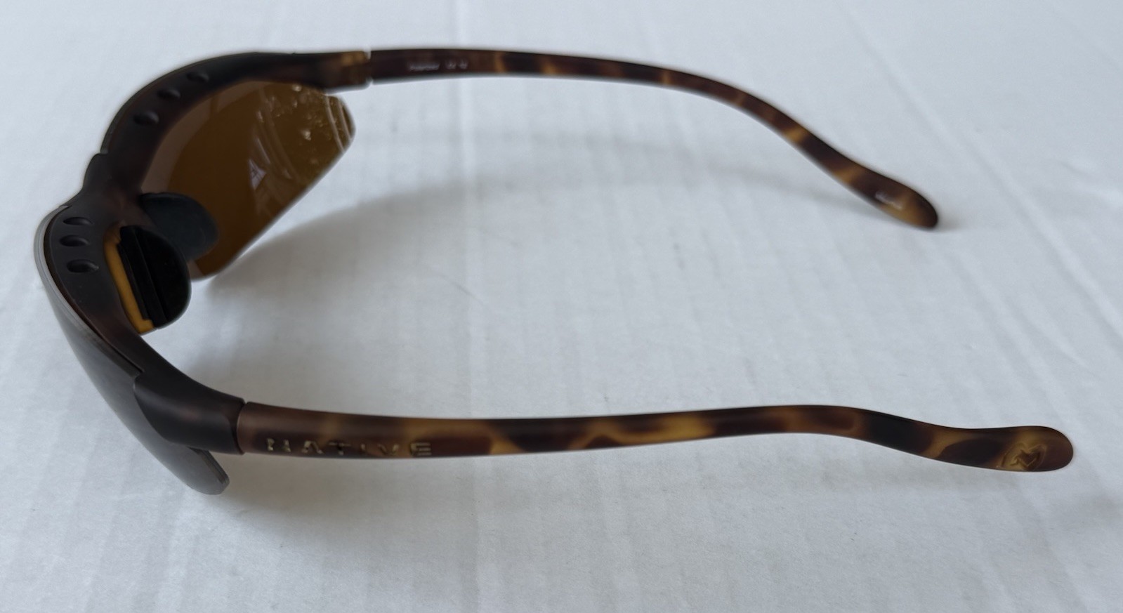 Rare NATIVE Eyewear Dash XR Tigers Eye Polarized Sunglasses Excellent Condition.
