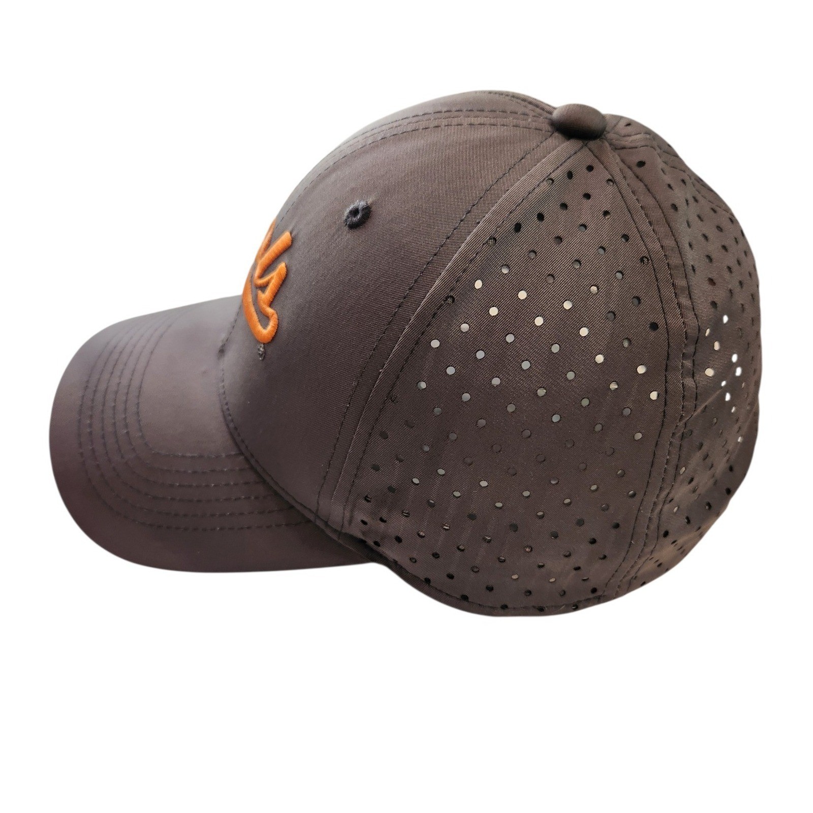 Volunteer Traditions Tennessee Vols Hat Brown Orange Perforated Snapback Cap