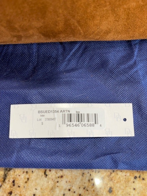 Dooney & Bourke Suede Brynn Shoulder Bag Amber w/Dust bag – Used only once!