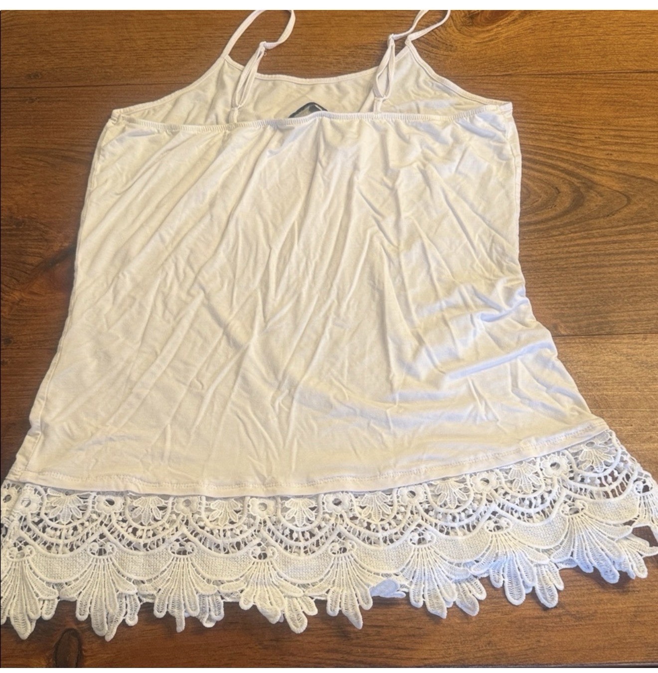 Sharon Young Spaghetti Strap Tank Top