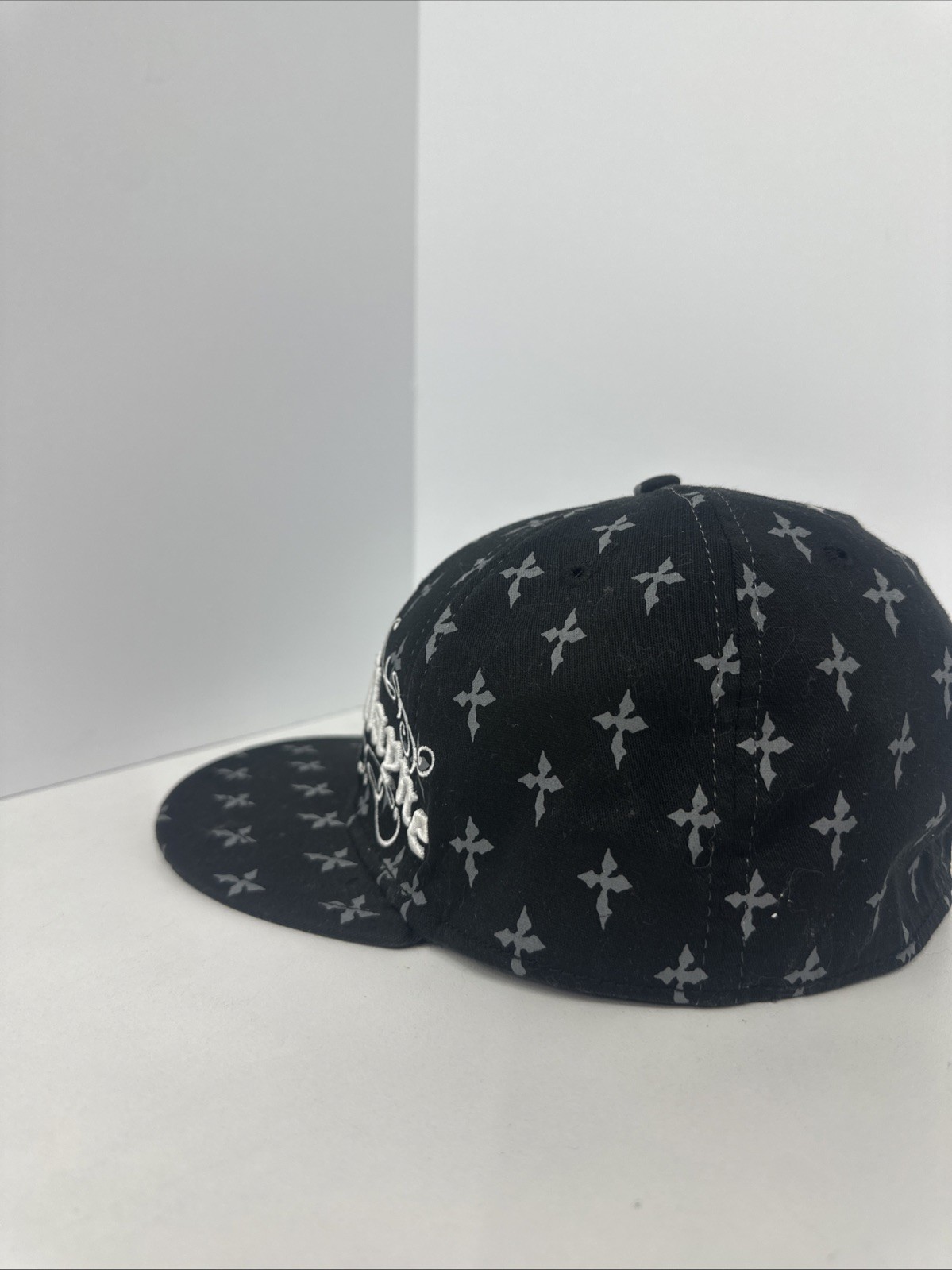 Vintage 2009 Lil Wayne Young Money Gothic Cross Hat Y2K Emo Rap 2000s