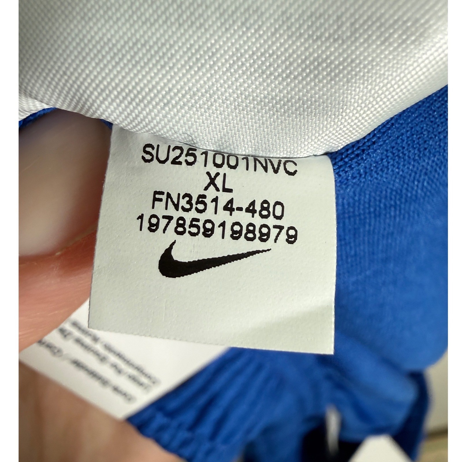 Nike Mens Sportswear Mesh Shorts Royal Blue Above Knee FN3514-480 XL NWT