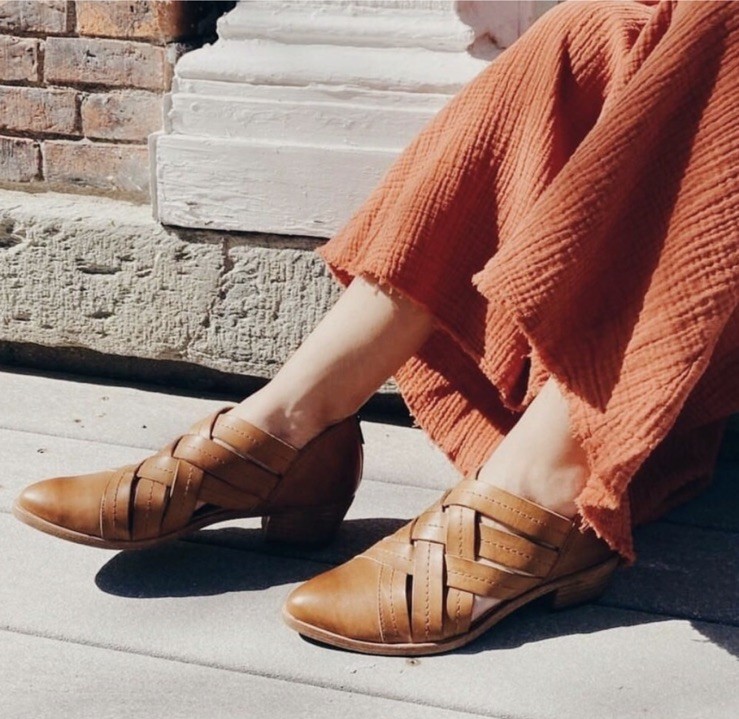 Frye Tan Brown Leather Ray Huarache Bootie Shoes 11