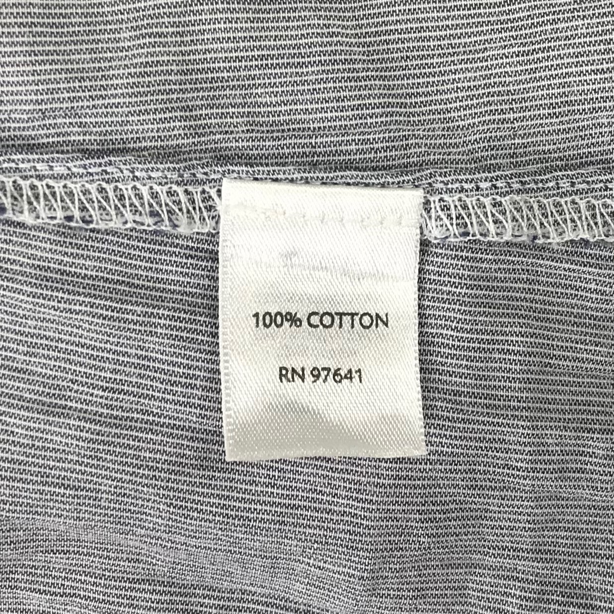 J Jill Blue/Gray Pleated Blouse Top Button Up 100% Cotton Cottagecore Size XL