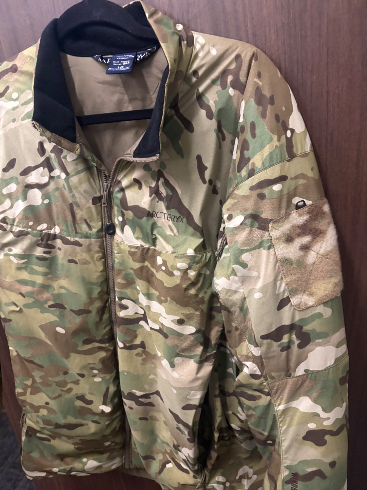 arc’teryx leaf cold wx jacket lt multicam Large