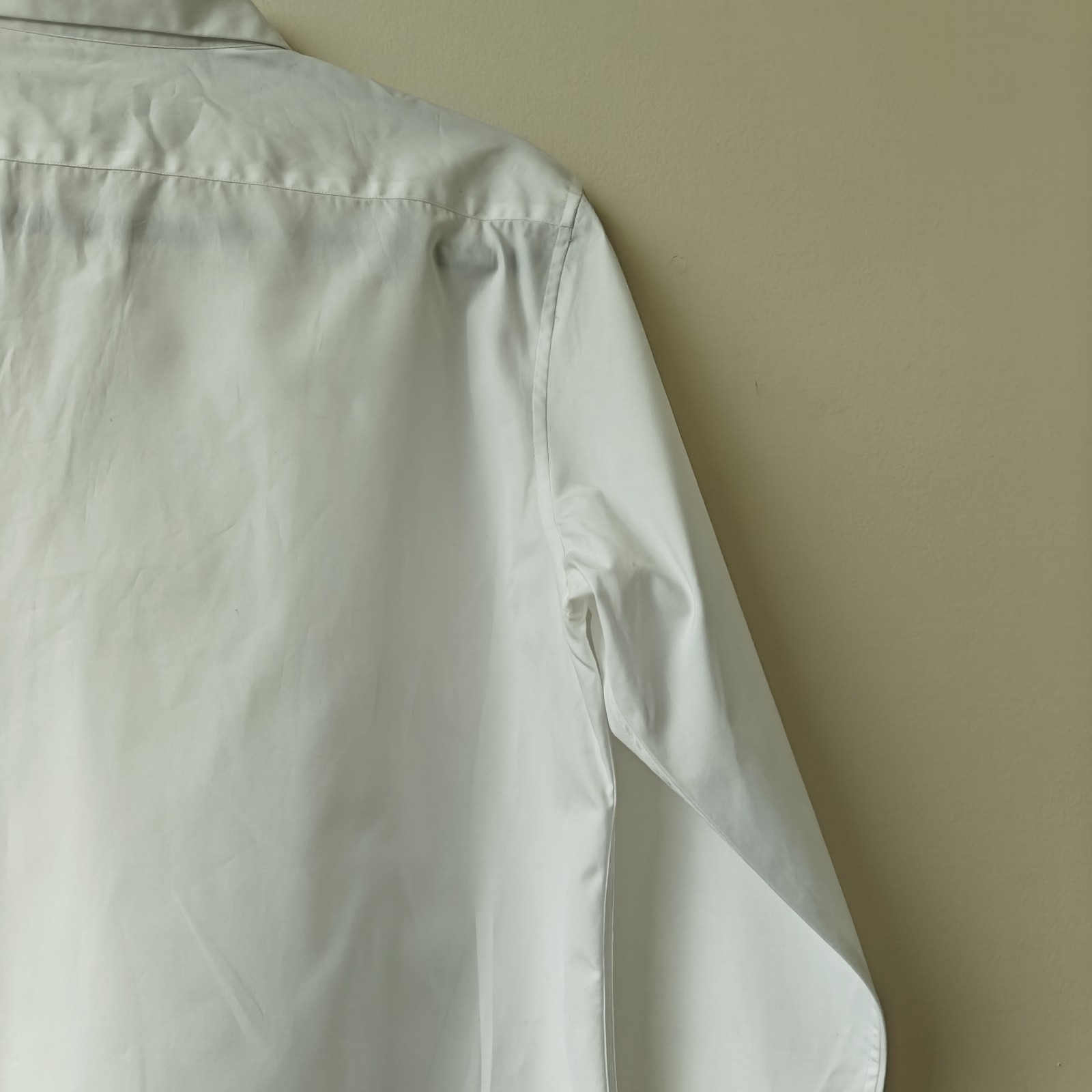 NWT Ann Demeulemeester White Cotton Dress Shirt Size M, Men’s