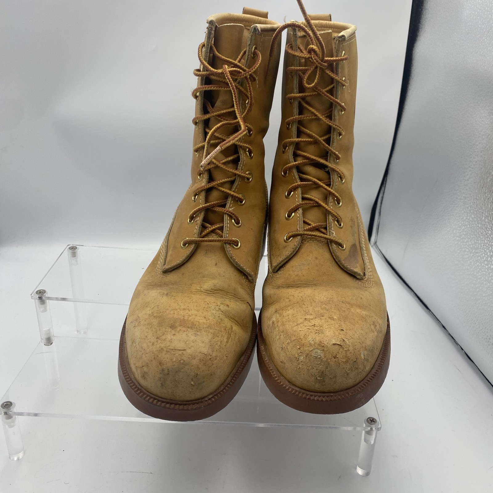 Vintage Gorilla Sub Zero Insulated Boots Mens Size 8.5 Leather Plainsman 90s
