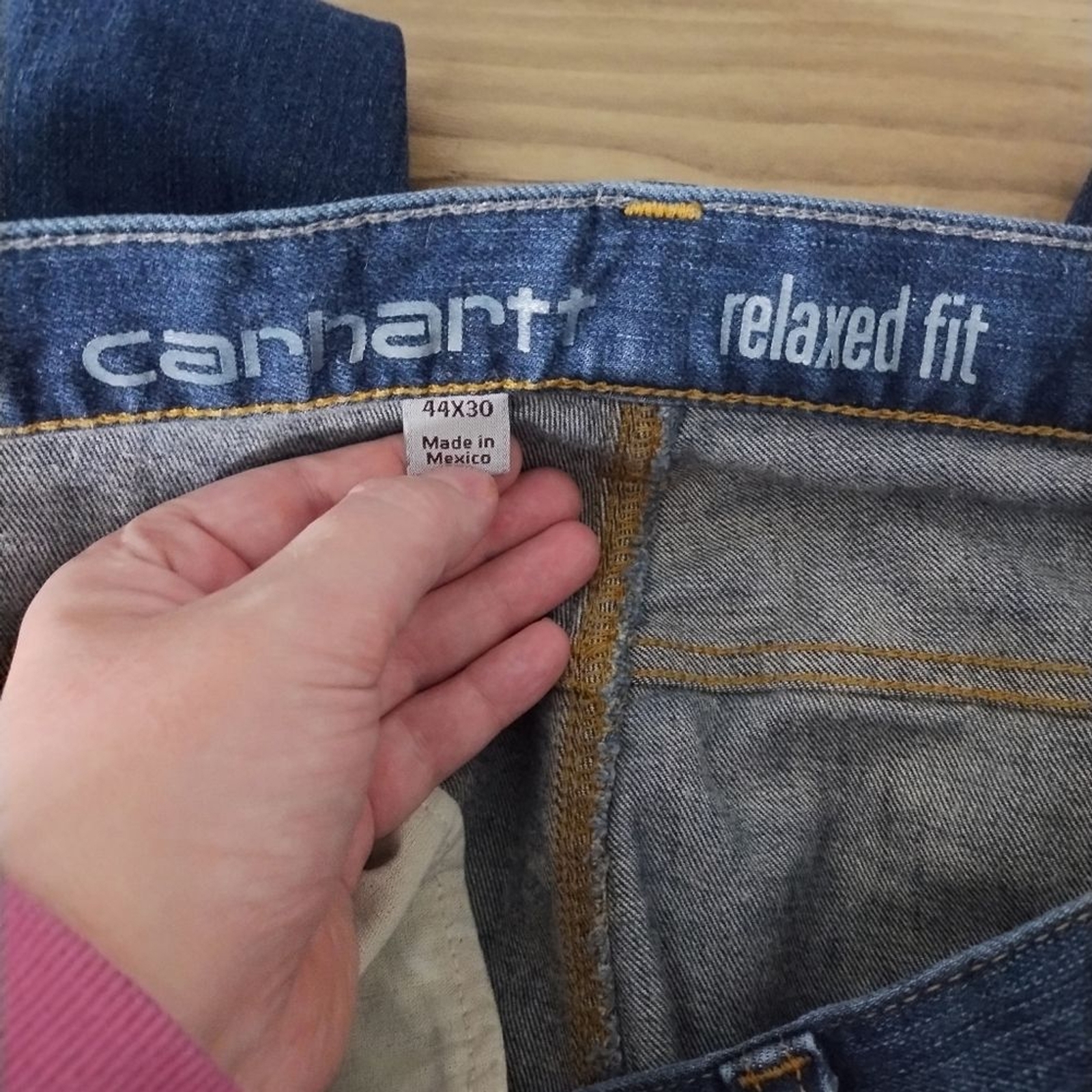 Carhartt Relaxed Fit Rugged Flex Straight Leg Workwear Outdoor Casual Jean 44
