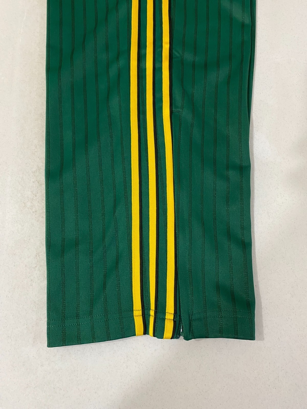 adidas Originals Men’s Firebird Pinestripe Track Suit Marley Green Set