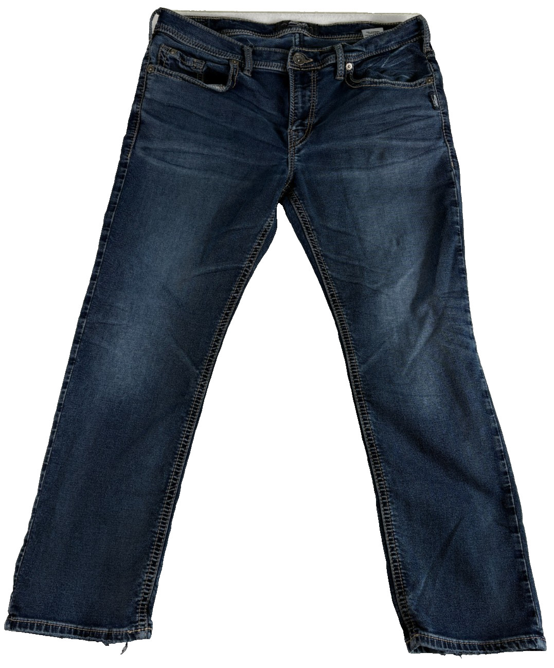 Silver Jeans Co. Grayson Mens 36×30 (38×29.5) Blue Denim Classic Straight Leg