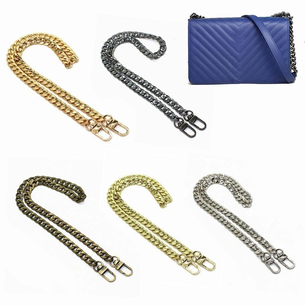 47in Metal Chain Strap Replacement For Handbag Shoulder Bag Crossbody Bag Chain