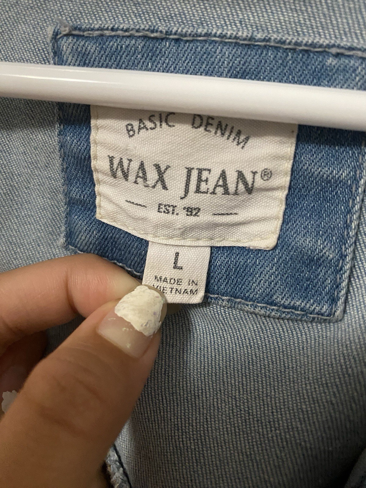 Wax Jean Jacket
