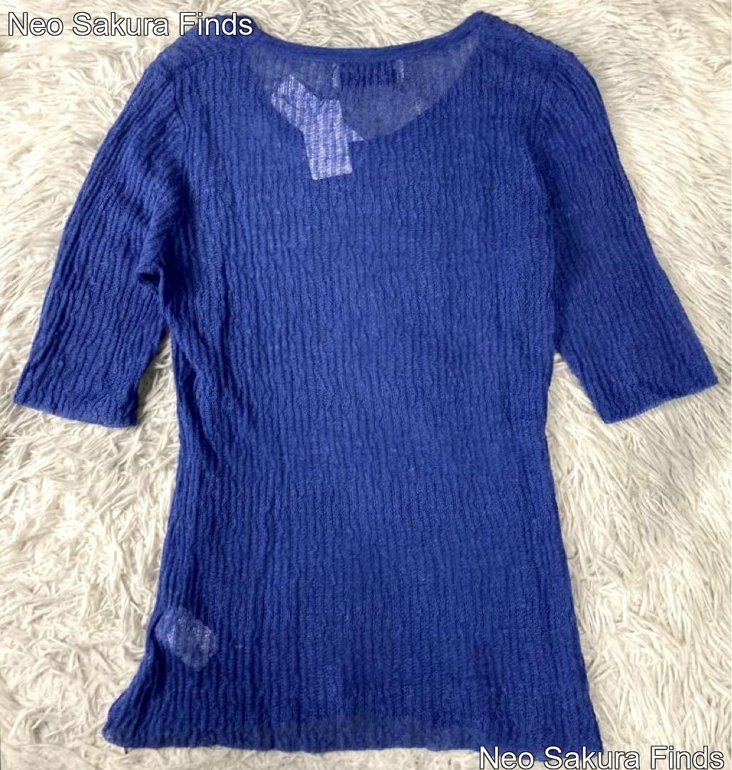 NEW KALLMEYER Linen Short Sleeve Knit Summer Crewneck USA