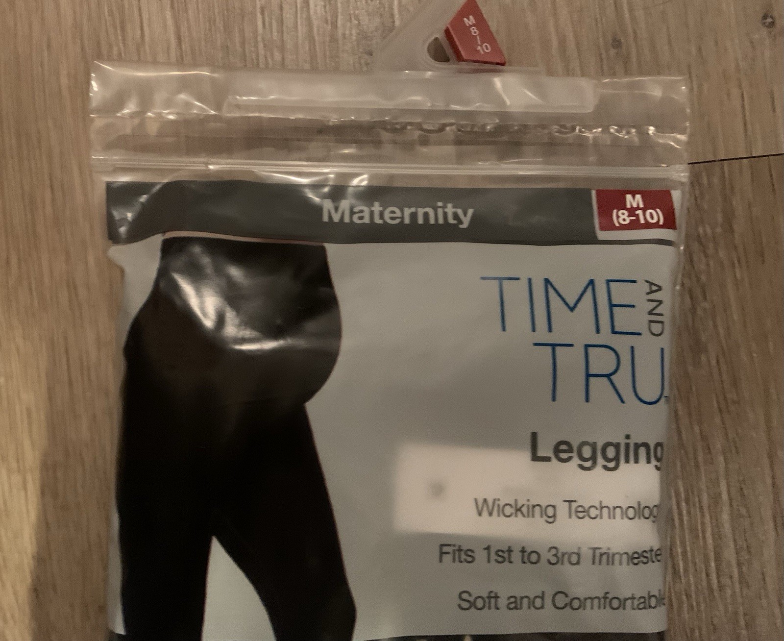 Time And Tru Black Maternity Size Medium 8-10 Soft & Comfortable Legging
