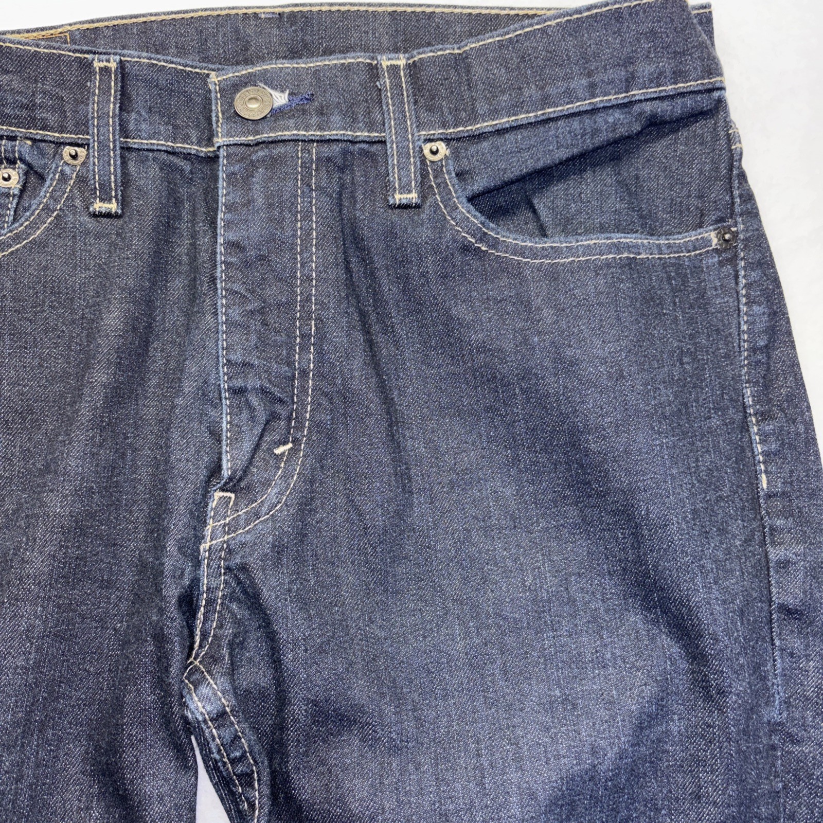 Levi Jeans Men’s 511 Size W34 X L30 Dark Blue PC9-04511-4338 NWOT