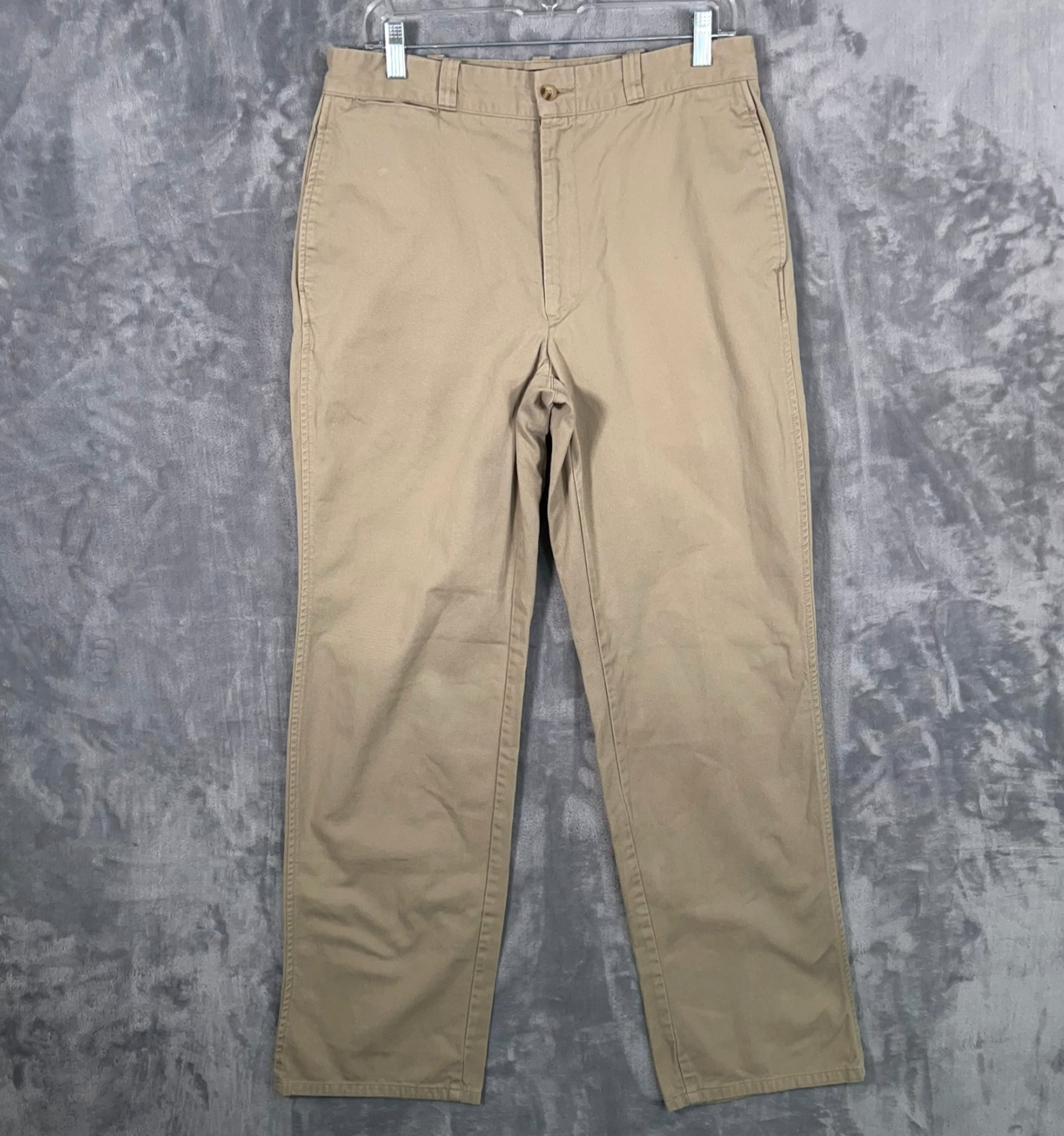Vintage Polo Ralph Lauren Chino Pants Mens 34×32 (32×32) Made USA Beige VTG