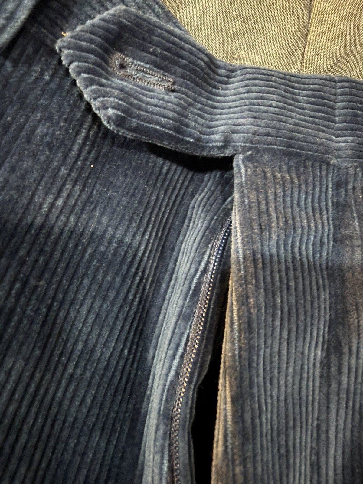 Todd Snyder Duca Visconti Di Modrone Sutton Pant Mens 32×32 Blue Corduroy