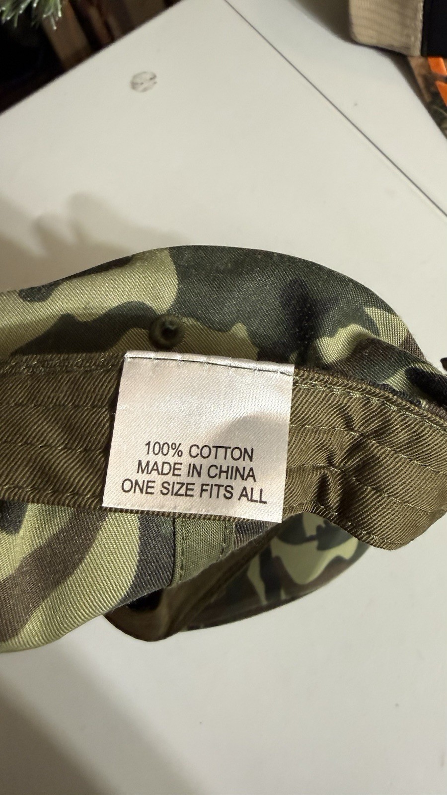 Lot Of 3 Camo Hats, New W/Tags, One Size Fits All. All 3 Different Styles