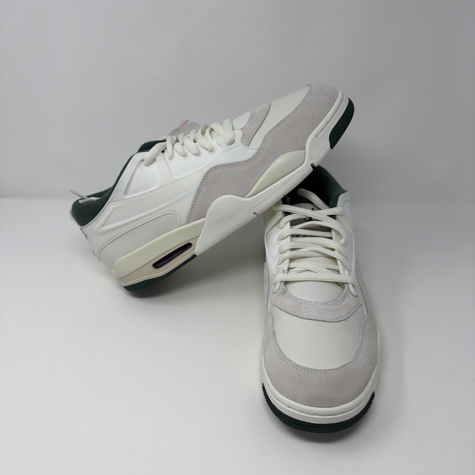 Air Jordan 4 RM ‘Sail/Light Cream/Midnight Green/Dark Raisin FQ7939 105 Size 13