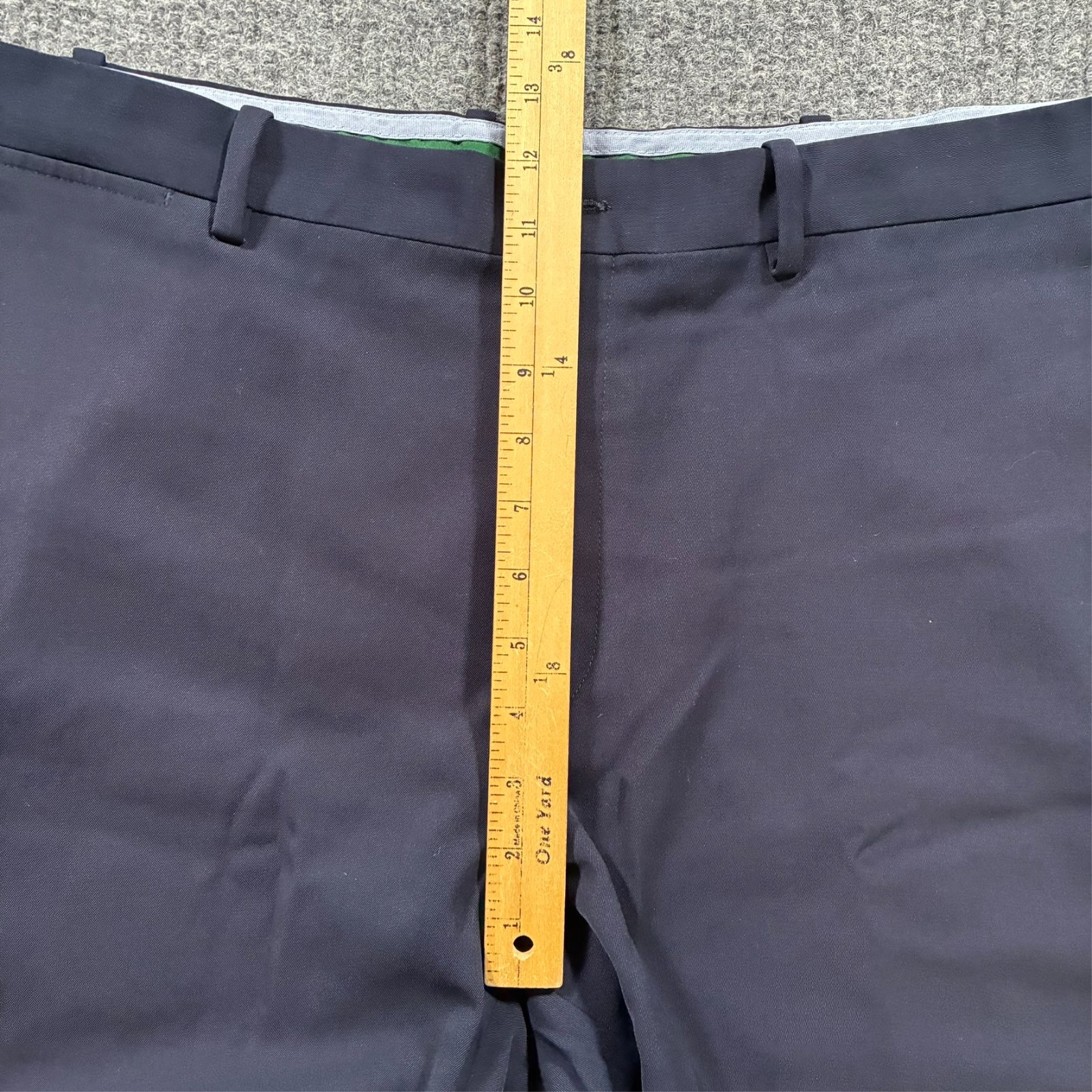 Bobby Jones Mens Golf Shorts W38″ Blue Nanotex Fabric Athleisure Mid Rise