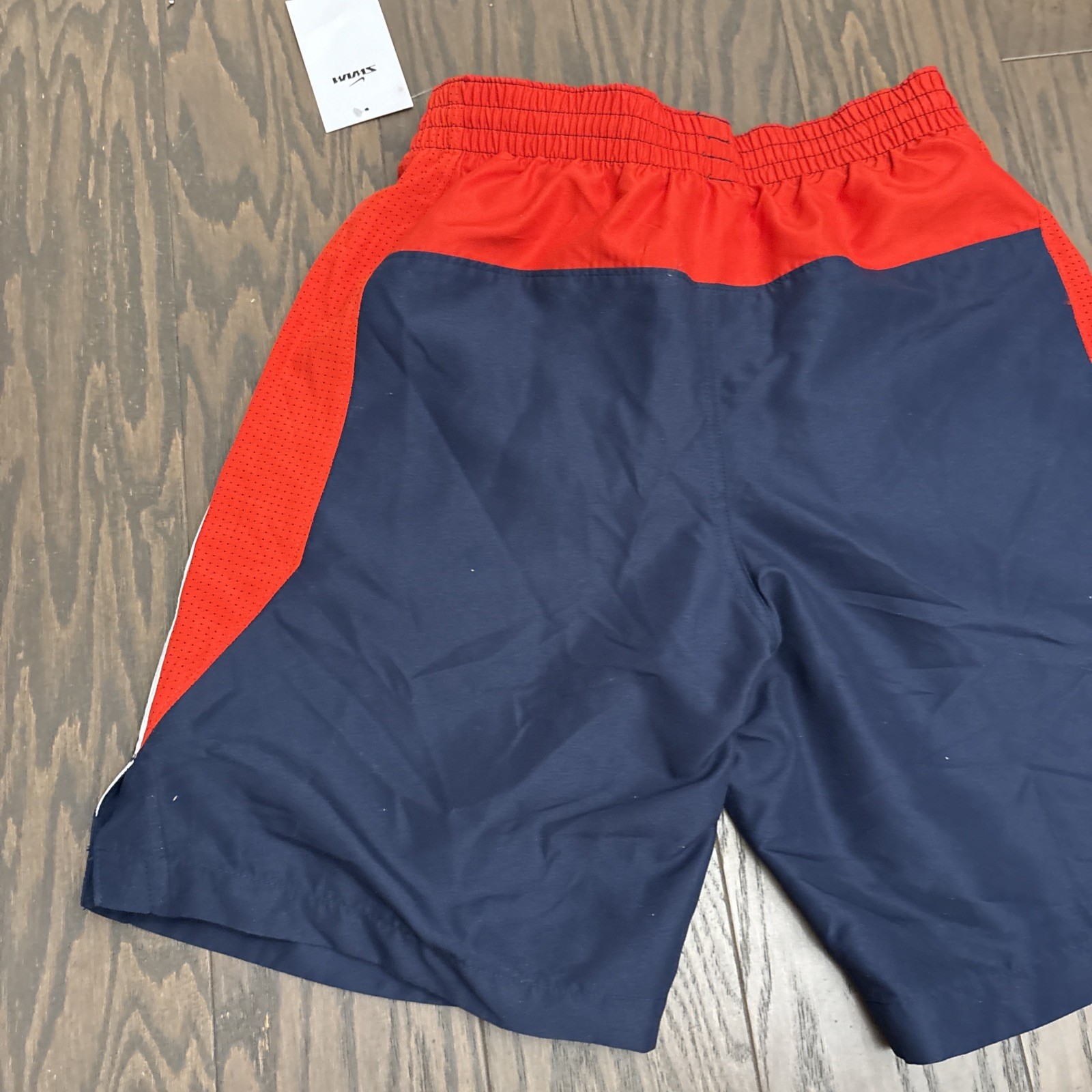 Nike Mens Core Contend 8” Volley Swim Trunks NESSC602 Red Navy Summer Small $48