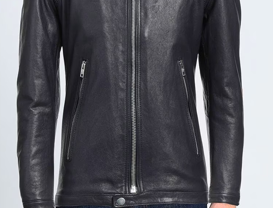 Masterpelle Italian luxury leather bike jacket L( Slim 42/41~Full40 US) NWT$1950