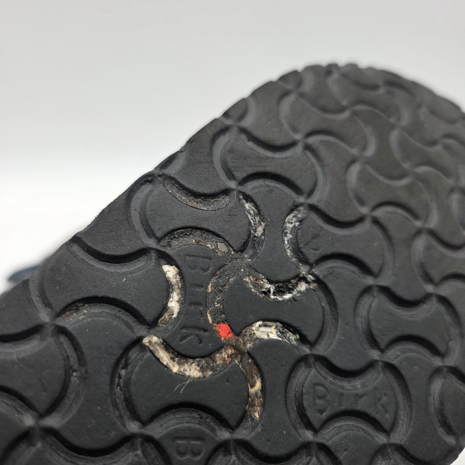 Birkenstock FLORIDA 3 Strap Soft Footbed Blue Navy Leather Sandals ~ 43