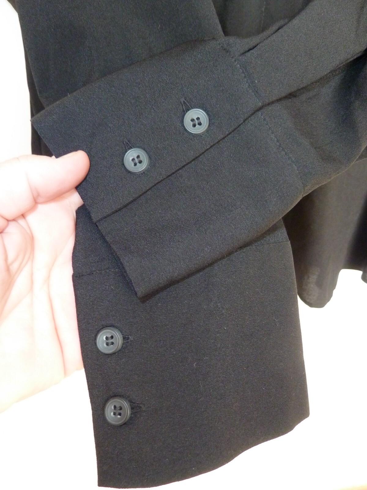 FINERY DESIGNER LONDON black Collared blouse Size 20 22