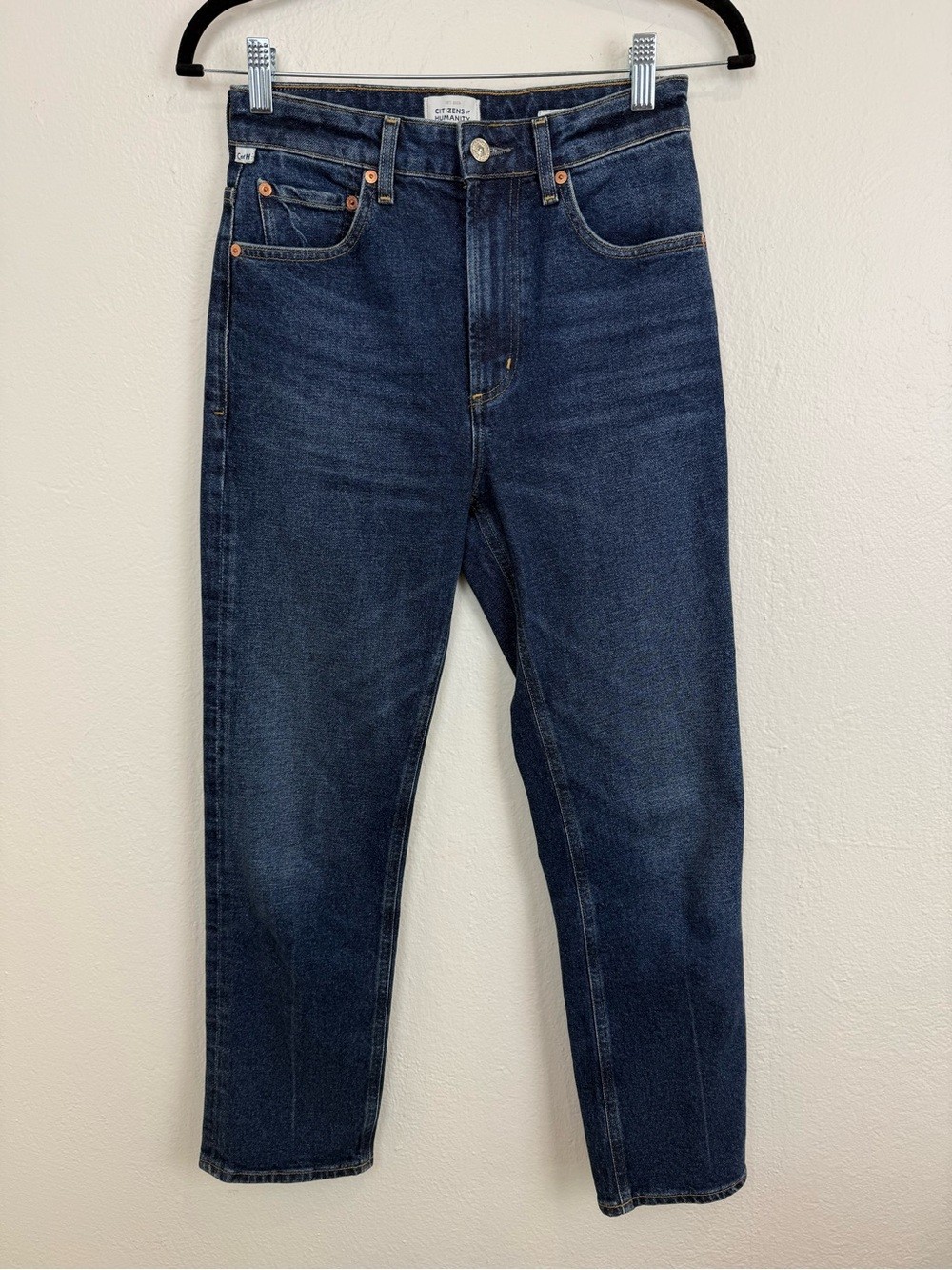 Citizens of Humanity Zurie High Rise Straight Leg Jeans 25 Sutherland