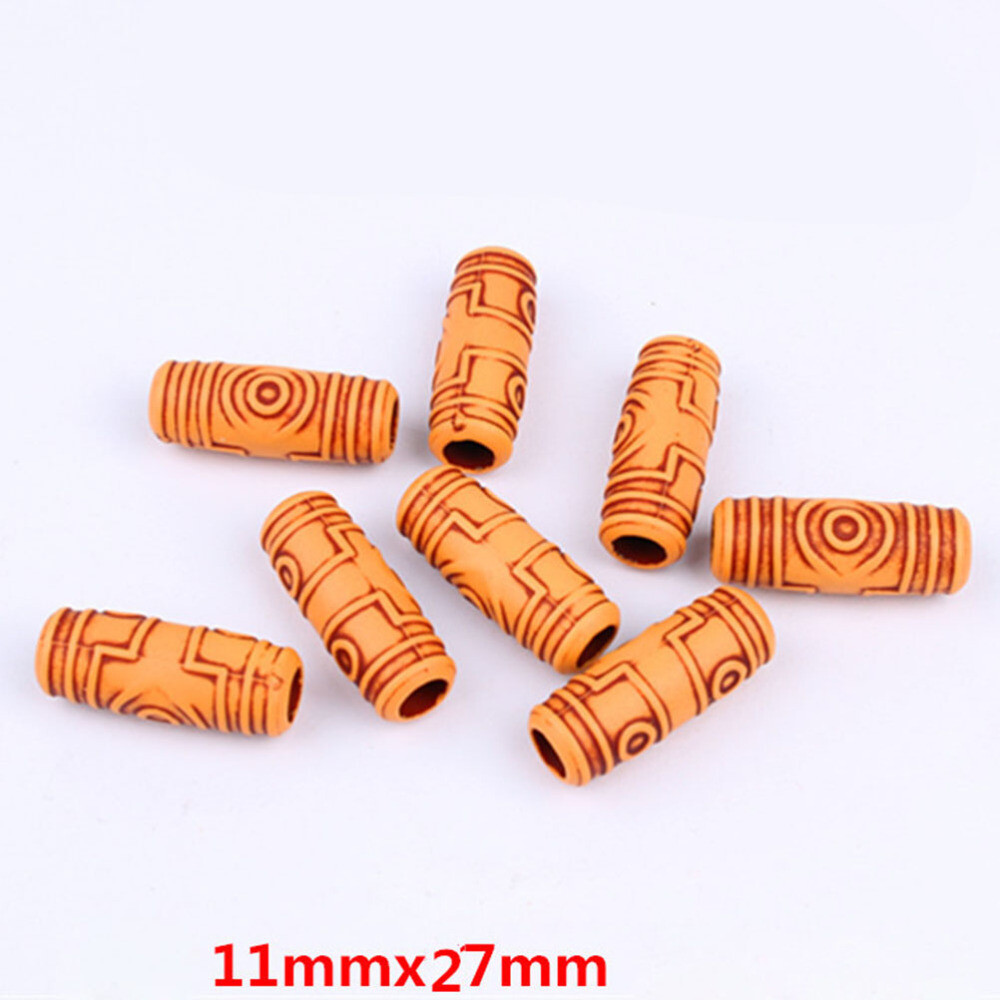 60PCS Dreadlocks Hair Braid Rings Aluminum Hair
