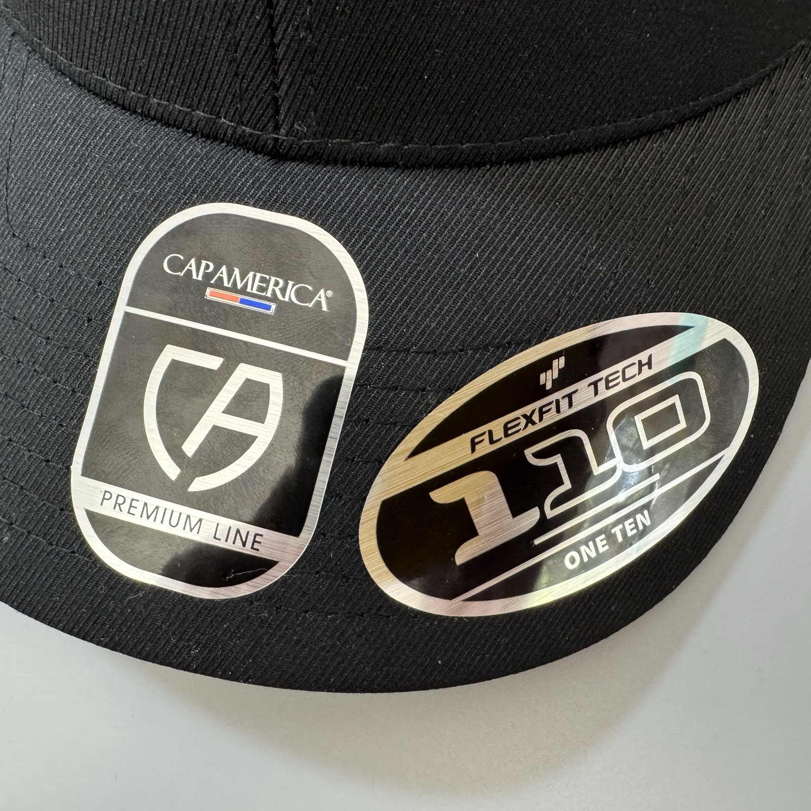 CA 110 FlexFit Tech Hat FAST LANE DRIVE Washington DC Black/White Capamerica NEW