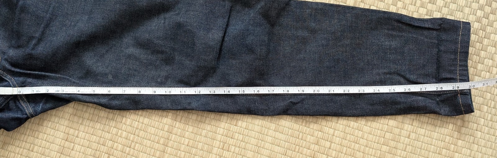 ASKET Raw Denim Regular Jeans Men’s Size 31 x 30 Made in Italy