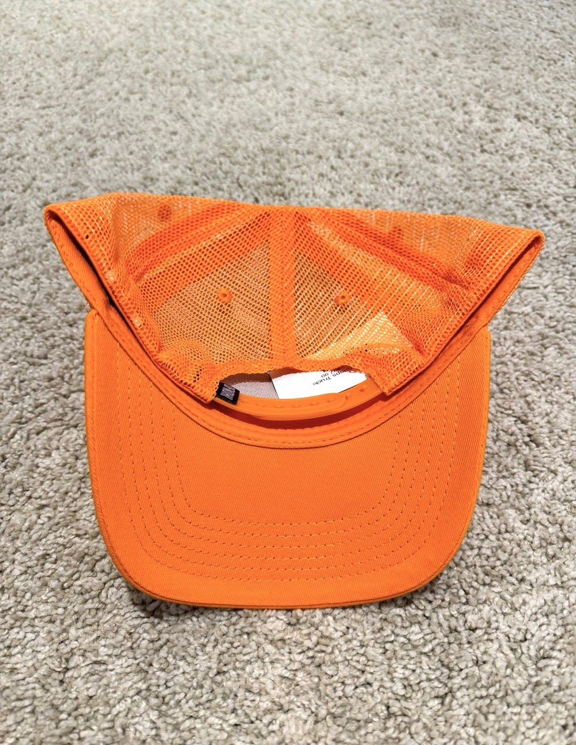 Defend Hawaii Ahi Poke Shops Orange Trucker Hat