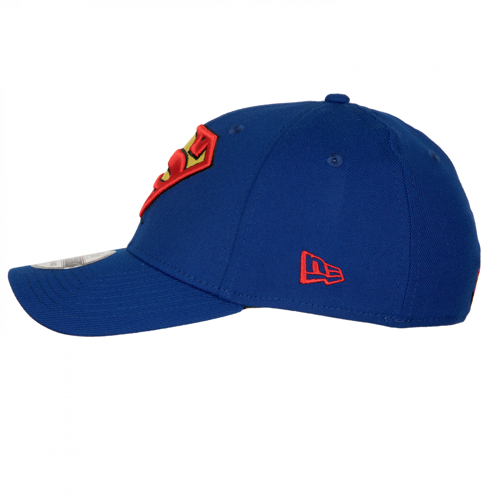 Superman Classic Emblem New Era 39Thirty Fitted Hat Blue
