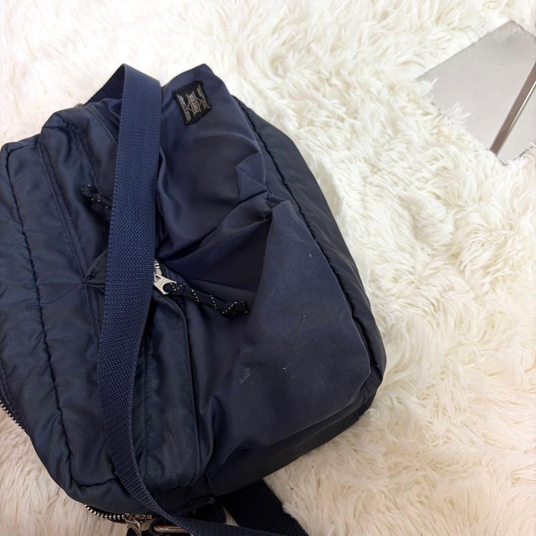 PORTER FORCE Shoulder crossbody Bag NAVY Yoshida Bag Japan
