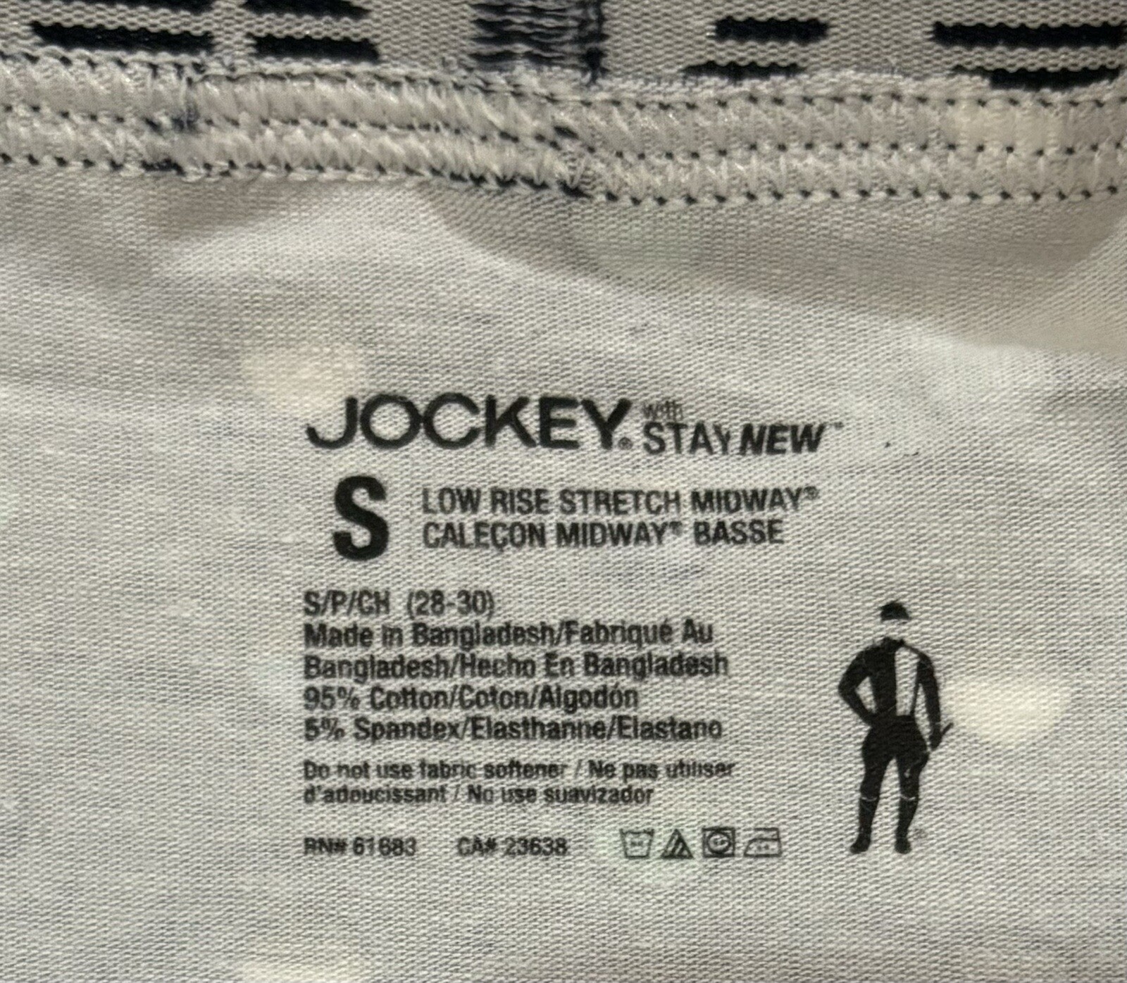 Jockey Active Stretch Boxer Briefs size S small 28-30 Blue/Black/Gray – 5 Pairs