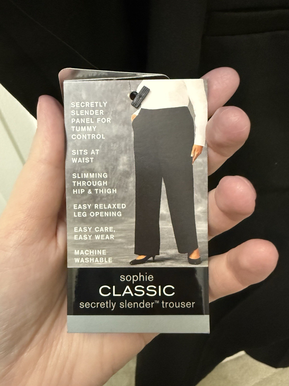 Liz Claiborne Career “Sophie Classic” Secretly Slender™ Trousers (Size 26W, NWT)