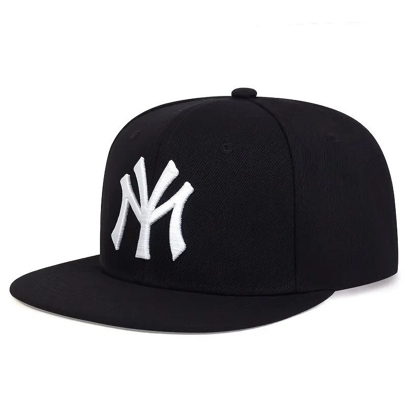 Yankees Flat Brim Snapback MY Hat Baseball Cap Casual Caps NEW