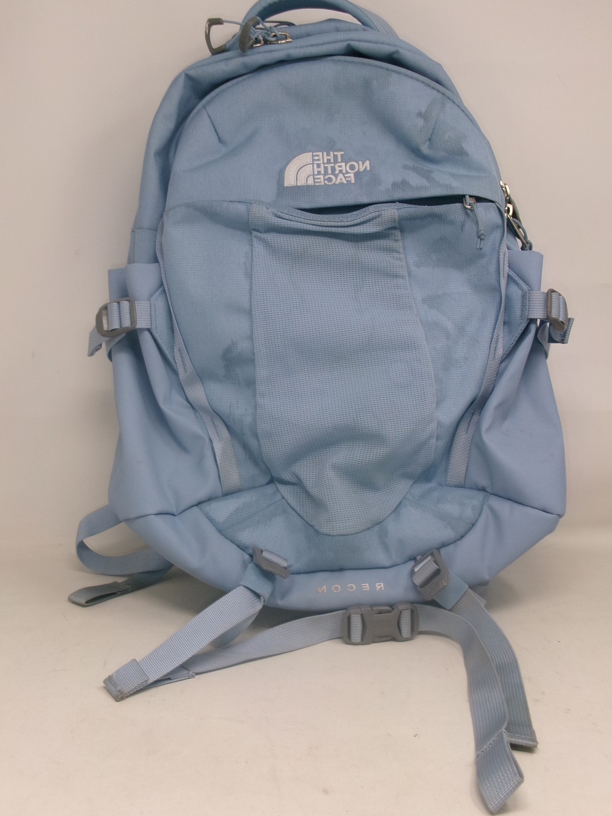 The North Face Women’s Recon Backpack, Steel Blue Dark Heather, OS – USED1
