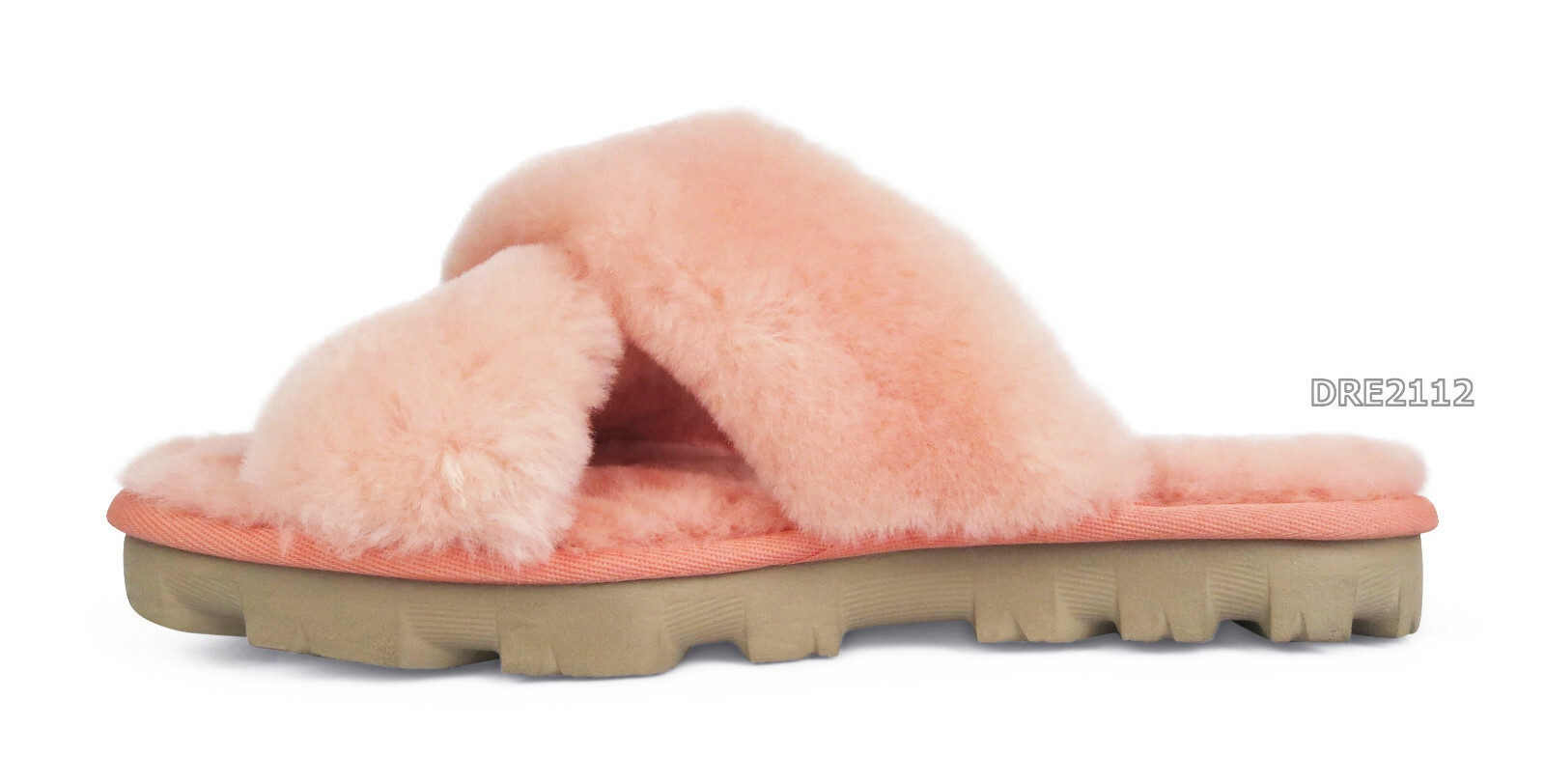 UGG Fuzzette Beverly Pink Fur Slippers Womens Size 8 *NIB*